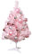 TOYANDONA Piccolo Albero di Natale Artificiale Rosa Albero di Natale Vacanze Natale Albero di Pino Decorazioni Natalizie