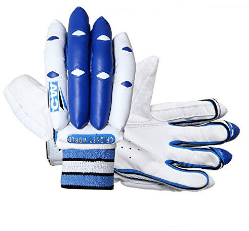 CW Sherwood Cricket-Handschuhe RH Schlaghandschuhe LH Schlaghandschuhe Cricket-Handschuhe Schlaghandschuhe Handschutz Jungen Jugendliche kleine Jungen Handschuhe (blau rechts Herren 14+ und UP)