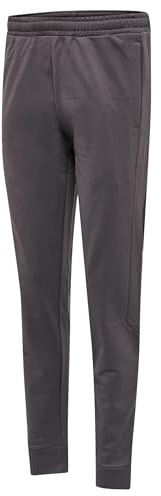 hummel Herren Hmloffgrid Cotton Wo Casual Pants, Forged Iron/Nasturium, XS EU