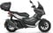 SHAD TOP Master Aprilia SR 125/200 '22, TU EU, Schwarz