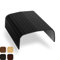 Tuko Sofatablett Armlehne Flexibel Bambus Sofabutler Couchtablett - Premium Sofa Ablage Getränkehalter - Holztablett Sofa Tablett Butler Auflage Tisch Couch Ablage Lehne für Sofalehne - Schwarz