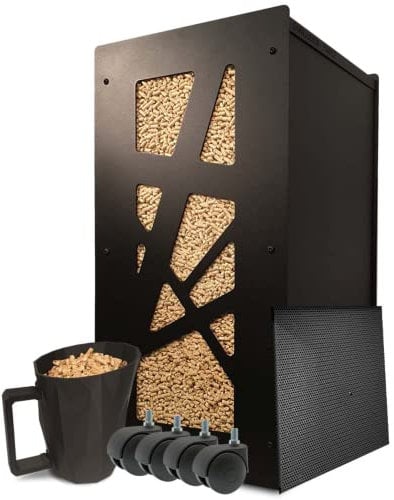 Granulat Box – Granulat Box – Aufbewahrung für Pellets – hergestellt in Frankreich (Archi) (Kapazität 55 kg)