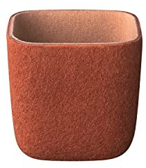 Blomus Stiftebecher -HERBA- Stifteköcher aus Filz 10x10cm (Rustic Brown/Tan)