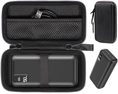 CaseSack Hülle für POIYTL Power Bank 50000mAh 22,5W Schnellladung Tragbares Ladegerät, POIYTL USB-C Schnellladung, Riesige Kapazität Externer Akku Pack, 63032595