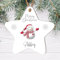 Personalised 'Merry Christmas' Tree Bauble - 8 Designs to Choose from - Custom Name Decorations - Holiday Keepsakes - Gift for Kids, (Mdf Wood Indoor Use Only, Snowman with Red Scarf)