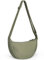 Yuson Girl Borsa a Tracolla da Donna a Mezza Luna Halfmoon Borse a Spalla con Tracolla Regolabile Tinta unita Hobo Bag in Nylon Crossbody Bag per Shopping Viaggio Festa Lavoro(Verde oliva)
