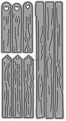 DzIxY Long Fence Metal Cutting Dies for Card Making Kit Embossing Paper Die Cuts Scrapbook Machine Stencils Storage Pockets Supplies