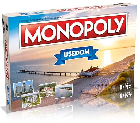 Winning Moves - Monopoly - Usedom - Brettspiel - Alter 8+ - Deutsch