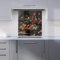 Premium Dynamic Levitation: Vegetable Ballet Kitchen Splashback 6mm Toughened Glass Kitchen Splashback – Heat Resistant Splashback for Kitchens, Perfect for Cookers and Hobs, Polished Edges