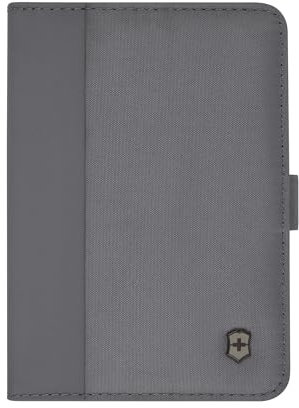 Victorinox Travel Essentials Reisepasshülle mit RFID-Blocker, Organizer für Ausweis, Kreditkarten, Reisedokumente, Damen/Herren, Grau