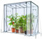 Ohuhu Tomaten Gewächshaus Foliengewächshaus mit PVC-Abdeckung und Fernster, Begehbarer Gewächshaus 200 x 77 x 170 cm Gewächshaus Klein Winterfest Tomatenhaus für Optimales Pflanzenwachstum