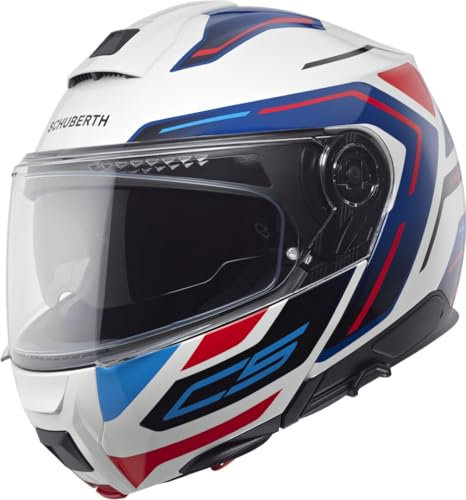 SCHUBERTH HELMET C5 ECE DEKOR OMEGA WHITE 59 (L)