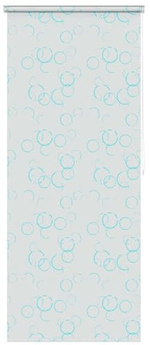 Articolo-Tenda a rullo per doccia, 80 x 240 cm, bolle, accessori per il bagno, tende da doccia