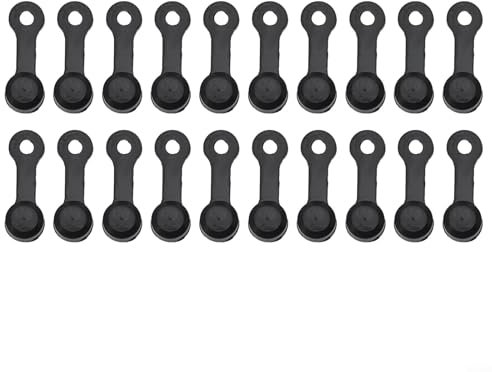20 Pieces Bicycle Hydraulic Brake Bleed Nipple Cap,Rubber Bleeder Screw Cover For Disc Brakes Mountain Road Bike Caliper Maintenance Parts Black(black)
