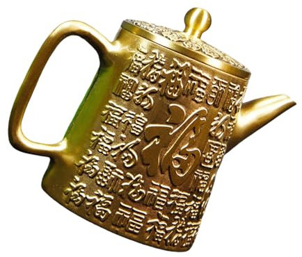 Pentole da tè in ottone, grandi bollitori da tè, eleganti brocca per acqua, adatte per uso interno e domestico