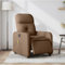 Brokky Massagesessel Elektrisch Massagesessel Relaxsessel Massage Chair Massagestuhl Elektrisch Braun Stoff / 3206790
