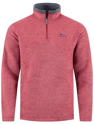 Weird Fish Newark 1/4 Zip Grid Fleece. (Jumper/Sweater/Fleece)
