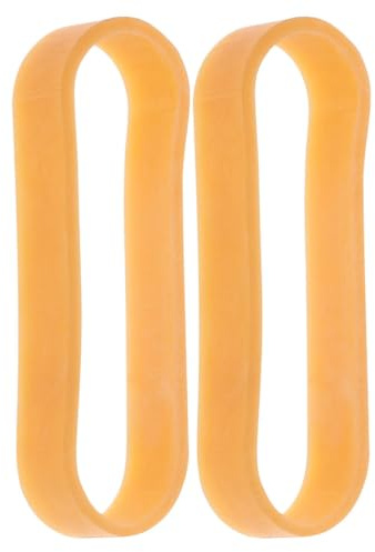 SAFIGLE 2 Stück Elastische Keramik Formbänder 27cm Festes Gummiband mit Hoher Elastizität und Verschleißfestigkeit rutschfeste Bindegurte für Gips und Töpferformen Zufällige Farbe