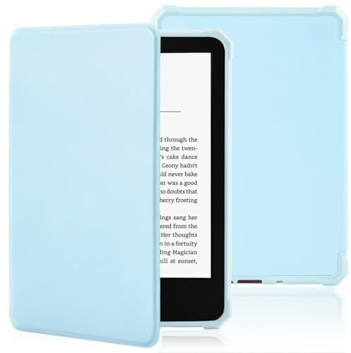 Coque pour Kindle 11ème Génération 6 Pouces Compatible Modèles 2022 et 2024 | Coque liseuse pour Kindle, étui pour Kindle ultra mince, veille/réveil automatique, cuir PU, protection complète