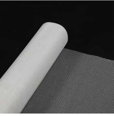 Maille de fibre verre for plâtrer le rendu carrelant des tailles multiples largeur beige 100cm(101gx100x5000cm)