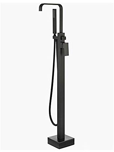 TOP Qualität Freistehende Standarmatur für Badewanne Modern (MODERN Schwarz)