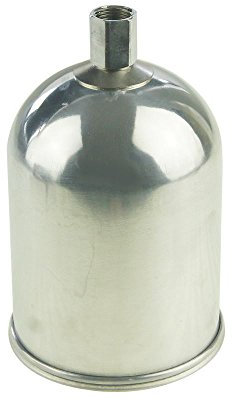 KATSU Tools Paint Spray Gun Replacement Spare Aluminum Cup 600cc for Paint Spray Guns H827, Thread size:3/8'' BSP, SP22142006