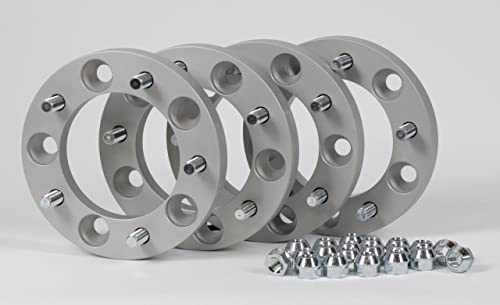 Spurverbreiterung Aluminium 4 Stück (20 mm pro Scheibe / 40 mm pro Achse) incl. Teilegutachten kompatibel mit SUZUKI JIMNY (GJ/HJ) Geländewagen (07/2018-)