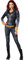 Rubie's Offizielles Luxuskostüm Black Widow, Marvel-Film, für Damen, Größe M/zierlich Halloween