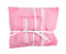 Puppenhaus Pink Gingham Doppel Bettwäsche Set 1:12 Schlafzimmer Zubehör