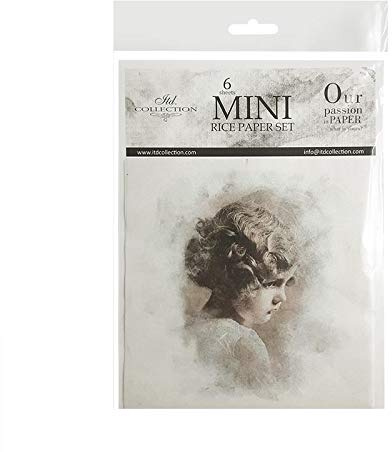 ITD Collection RSM016 - Mini carta di riso, 14,8 x 14,8 cm