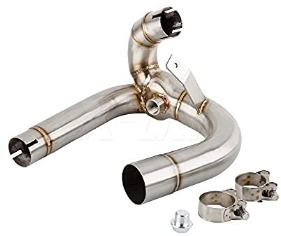 KYN for Ducati Hypermotard 1100 2007 2008 2009 Hypermotard 1100 Evo 2010 2011 2012 Tubo Collegamento collettori di Scarico Moto