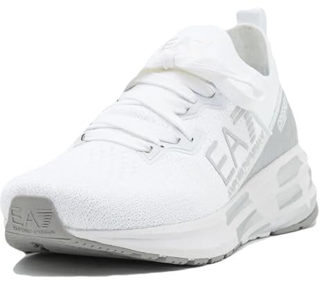 Emporio Armani Sneaker Running EA7 Training mesh White/Silver Unisex US22EA13 X8X095 44