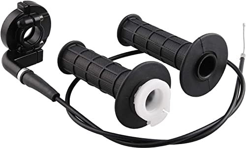 Impugnatura e cavo dell'acceleratore girevole con manico da 7/8 22 mm per 50cc 90cc 110cc 125cc 140cc 150cc 200cc 250cc ATV/ATC Dirt Bike Mini Bike 4 tempi Pocket Bike Poweka