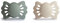 FRIGG Lucky Silikon Schnuller | Symmetrischer Schnuller 2er Pack | BPA-frei | Hergestellt in Dänemark | Cream/Sage - Größe 1 (0-6 Monate)
