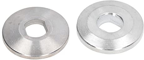 Kreissäge Verriegelungsflansch Kreissägeblatt Klemmflansch Unterlegscheibe Hartmetall 2 Stück Schneidemaschine Druckplatte Hartmetall Lagerblock für