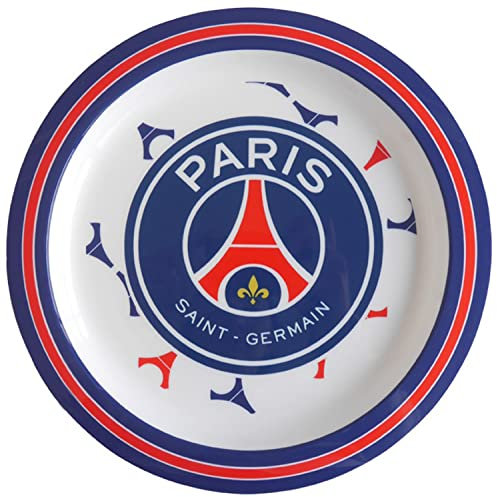 Paris Saint-Germain Assiette PSG - Micro ondable - Collection Officielle 22 cm