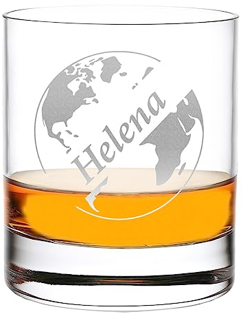 polar-effekt Whiskyglas mit Gravur - Whisky Glas personalisiert Tumbler 315 ml Geschenk für Männer zum Geburtstag