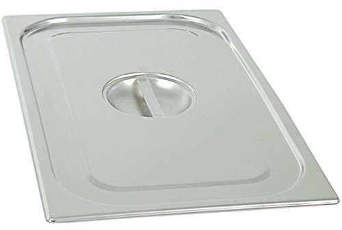 Morleos GN 1/1 Deckel Gastronormbehälter aus rostfreiem Edelstahl 530 x 325 mm | stapelbar & rostfreier GN Behälter | Gastronomie-, Event- & Catering Zubehör aus robusten 0,7 mm Stahl