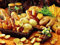 Klassische Puzzles 1000 Teile Viel Gebäck Brot Brötchen 75 * 50Cm