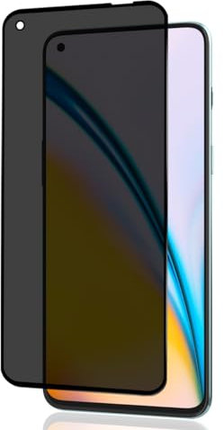 Teenrpov Schutzfolie für Oneplus Nord 2 5G Sichtschutz Panzer Schutz Glas [1 Stück],Privacy Anti-Spy Einfache Montage,Screen Protector Displayschutzfolie Panzerfolie für Oneplus Nord 2 5G