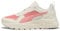 PUMA Trinity 2 LT, Scarpe da Ginnastica Unisex-Adulto, Warm White-Pink Fruit-Vapor Gray, 41 EU