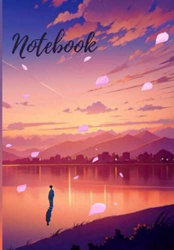 Notebook: The Tranquility of Twilight - Composition Notebook - Low Content