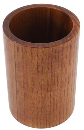 Autres Accessoires de Rangement de Cuisine Porte-ustensiles en Bois Baguettes de Cuisine Porte-ustensiles Récipient à Ustensiles Vaisselle en Bois Seau de Rangement