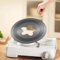 Electric Stove Heat Diffuser for Fire Pit, Moka Pot Guard Deflector w/Anti Scalding Handle, Cookware Protection Heat Plate for Gas Burners