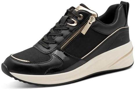 Tamaris Damen Low-Top Sneaker, Frauen Sneaker,Wechselfußbett