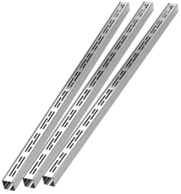 Dachrinnen Set Metall Dünn Abflussgitter Kanalisationsgitter zum Stoppen von Laub Bürgersteiggitter Hof / Zaun Regenrinne Umsteller für Wasser