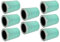 vhbw 8x filtro HEPA compatibile con Xiaomi Mi Air Purifier 3C, Mi Air Purifier 3H purificatore d'aria, filtro carboni attivi integrato