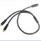 DC7909 Verlängerungskabel DC7909, 1 Buchse auf 2 Stecker, Stromkabel für Solargenerator und Kraftwerk