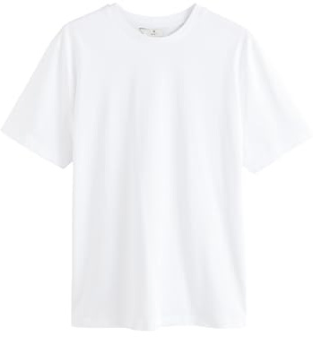 NEXT Herren Reguläre Passform Premium T-Shirt aus Supima-Baumwolle