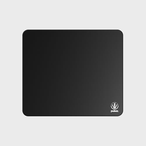 Pulsar Gaming Gears Hyperion Pro Soft Gaming Mouse Pad, XL, Jet Black | Balanced Glide Speed and Braking Power, Smooth Tracking, Precise Flick Control, Interlock Knit Fabric
